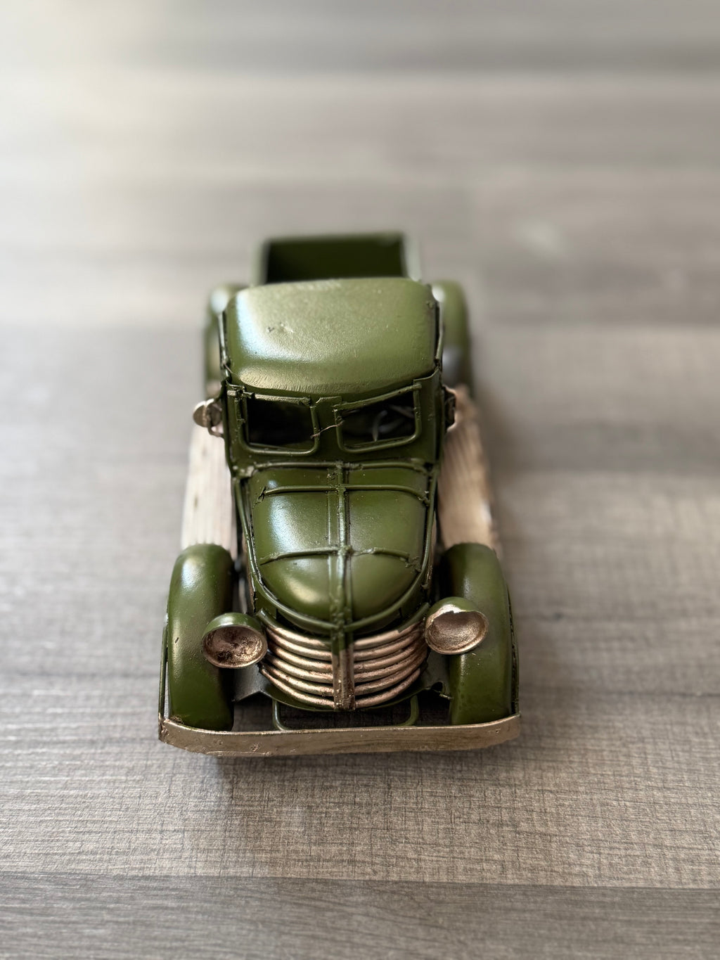 Green Diecast Metal Pickup Truck Toy Model Vehicle Age 8-11 Years