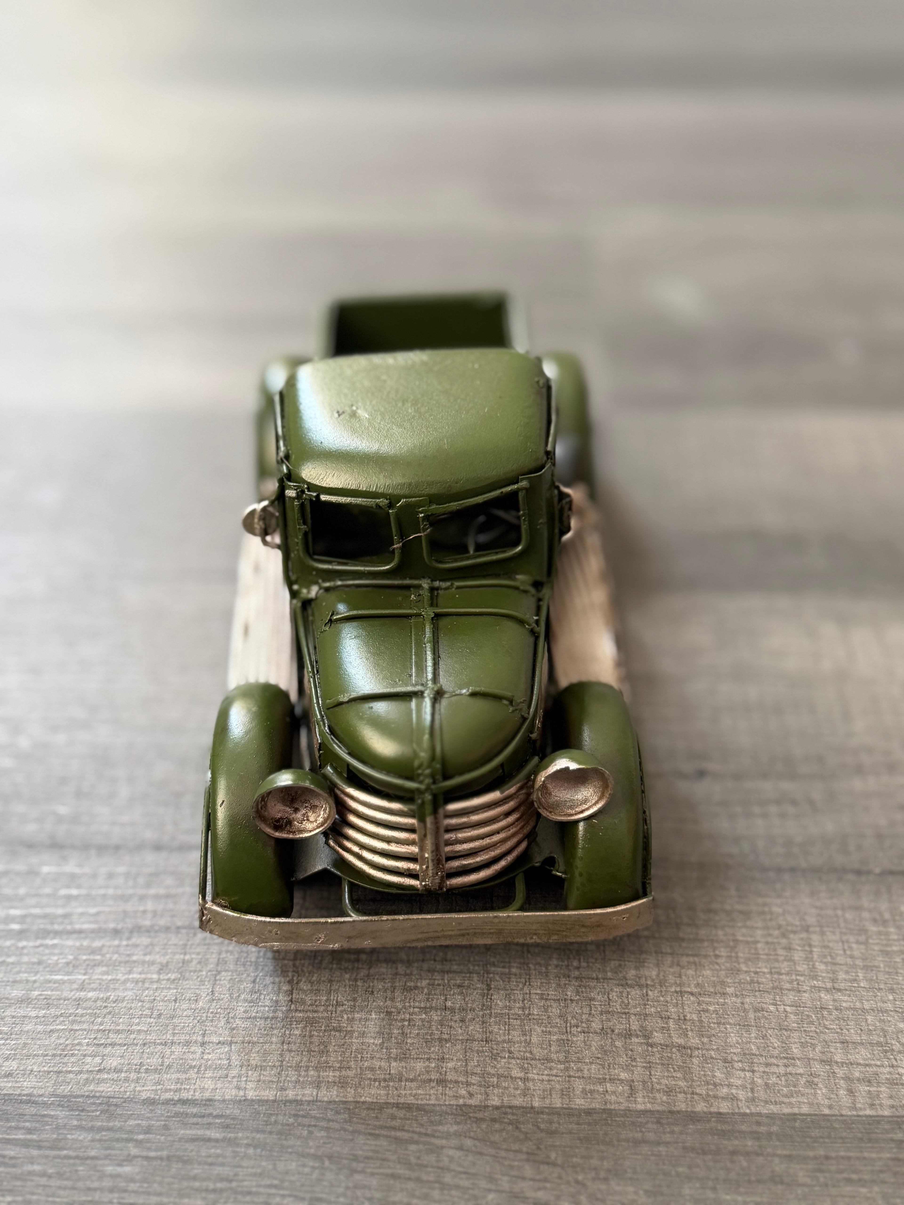 Green Diecast Metal Pickup Truck Toy Model Vehicle Age 8-11 Years