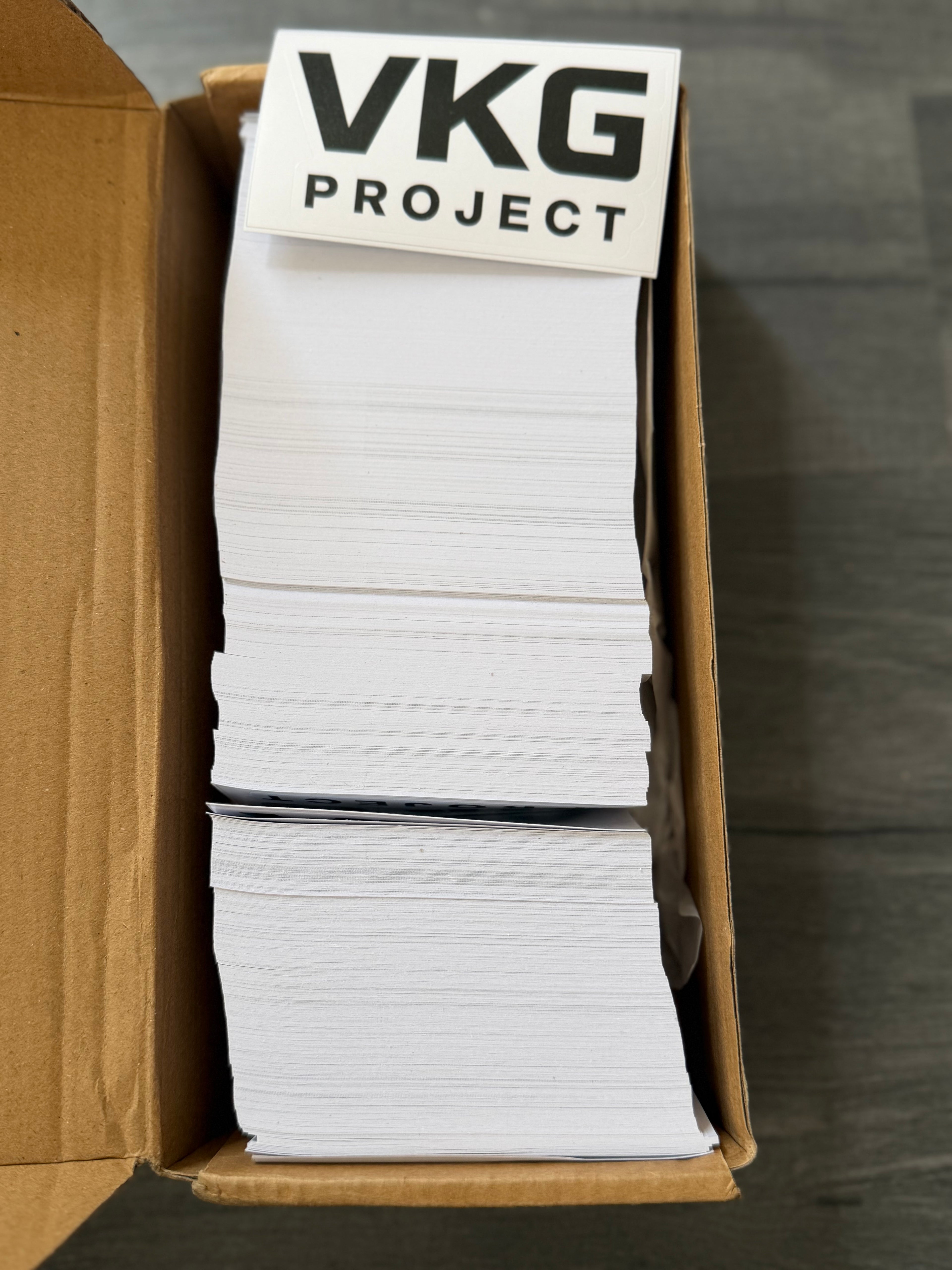 VKG Project Shadowrun: The Trading Card Game Bulk Card Lot in Original Box