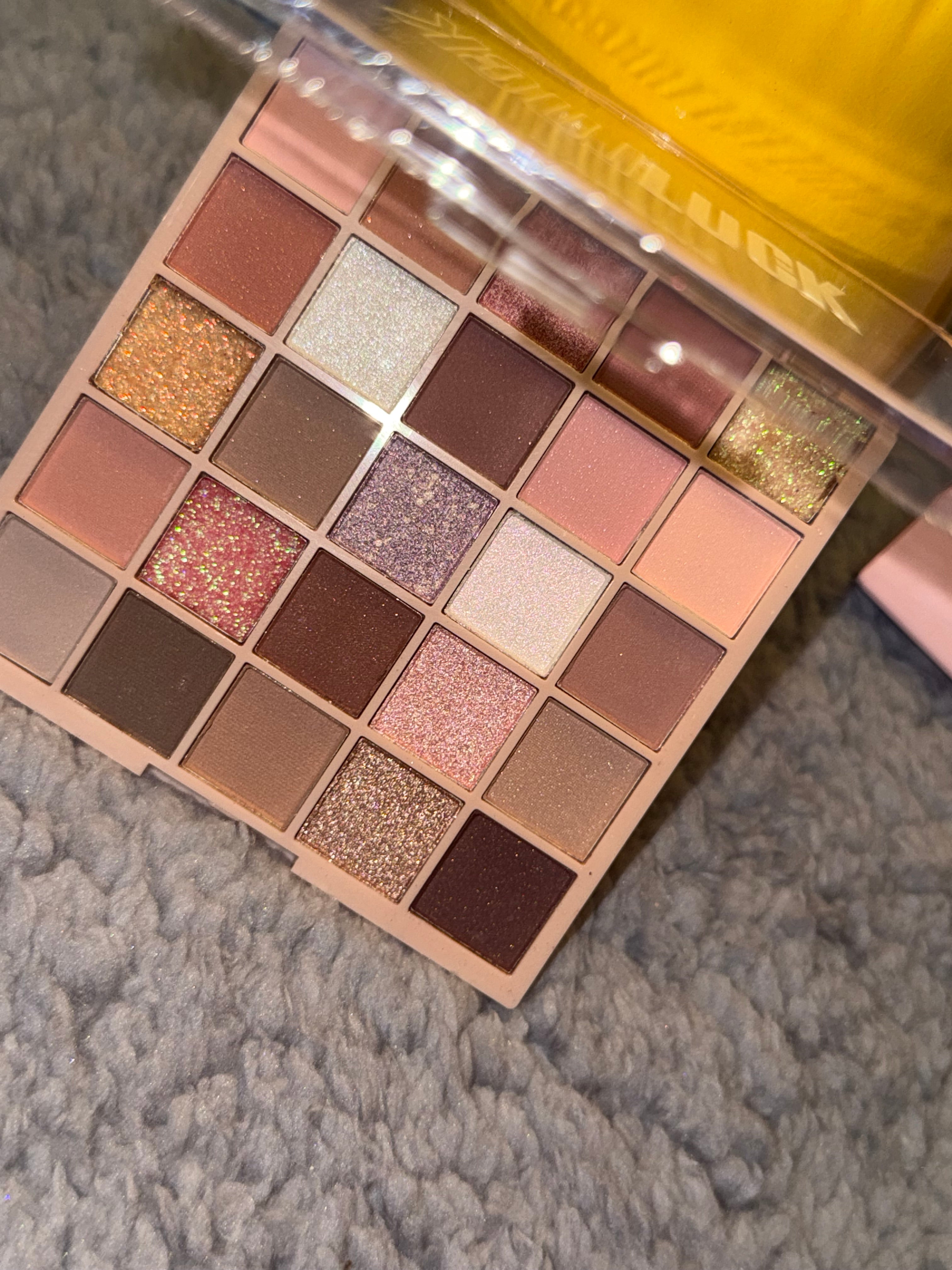 KAPEINE You Love Me Lucky Eyeshadow Palette – 25 Color Matte & Glitter Eyeshadow Palette
