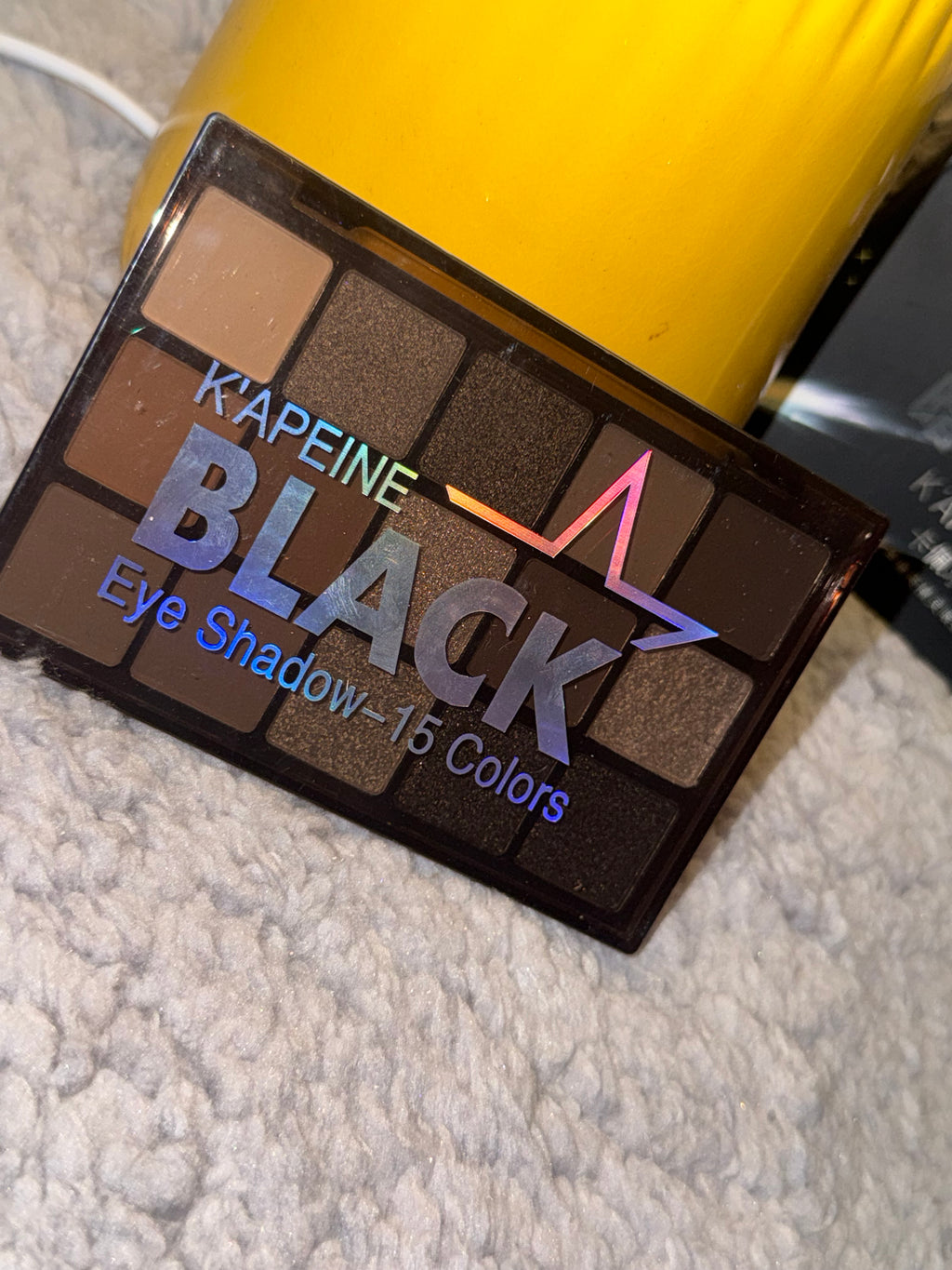 KAPEINE Night Elf Eyeshadow Palette – 15 Color Matte & Shimmer Eyeshadow Palette
