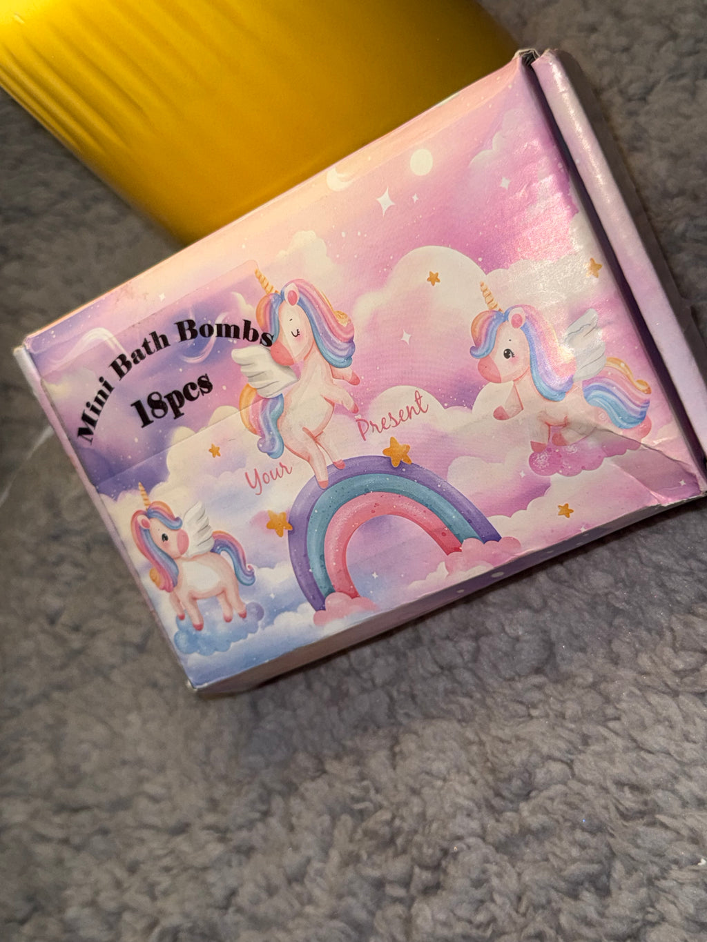 Mini Unicorn Bath Bombs Gift Set – 18PCS Colourful Fizzy Bath Bombs