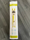 Wack 'A' Rabbit Post Interactive Activity Toy for Cats White/Yellow/Black