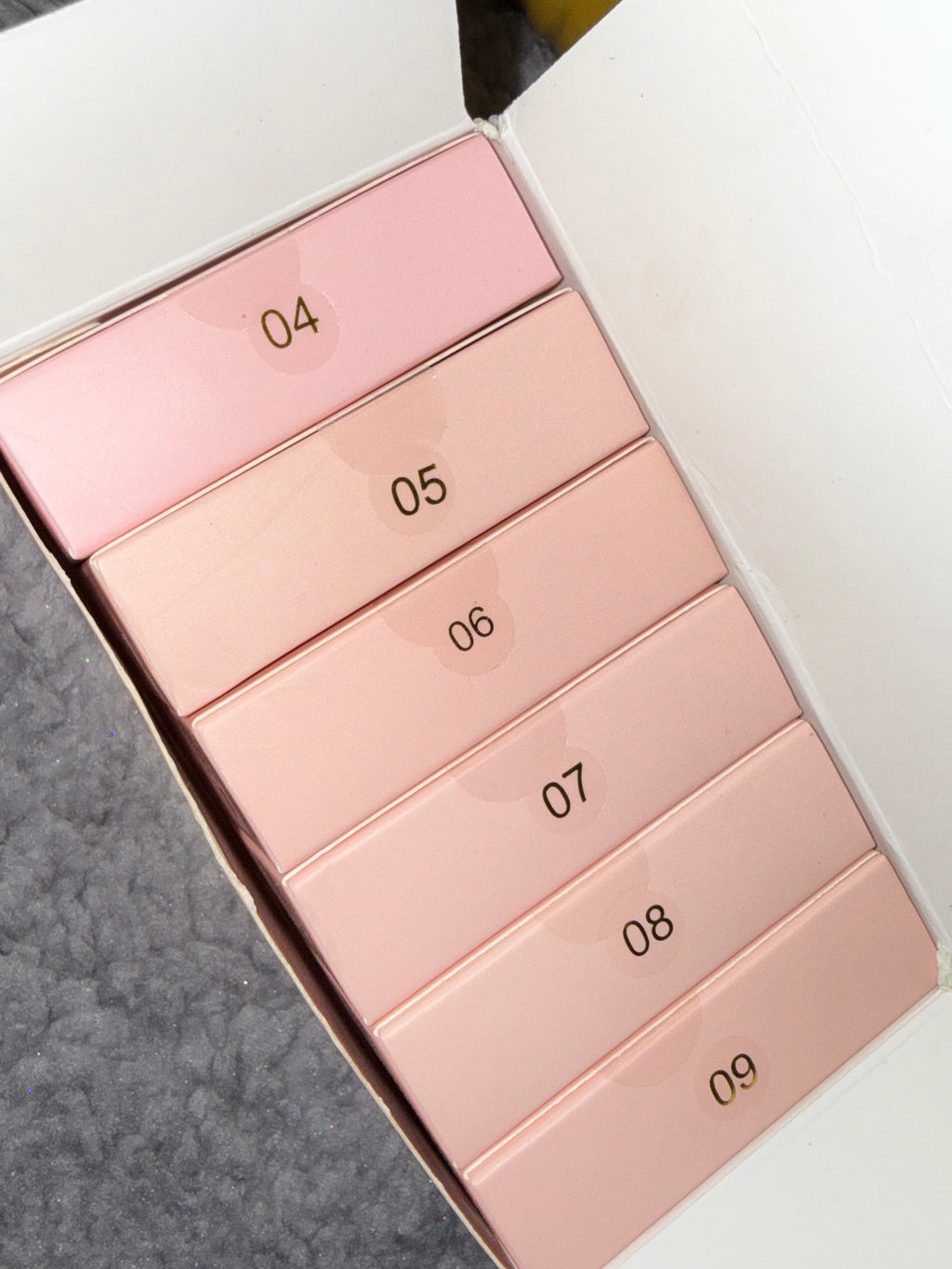 MirSist Softly Lazy Lipstick Set – 6 Matte Lipsticks (Shades 04–09)