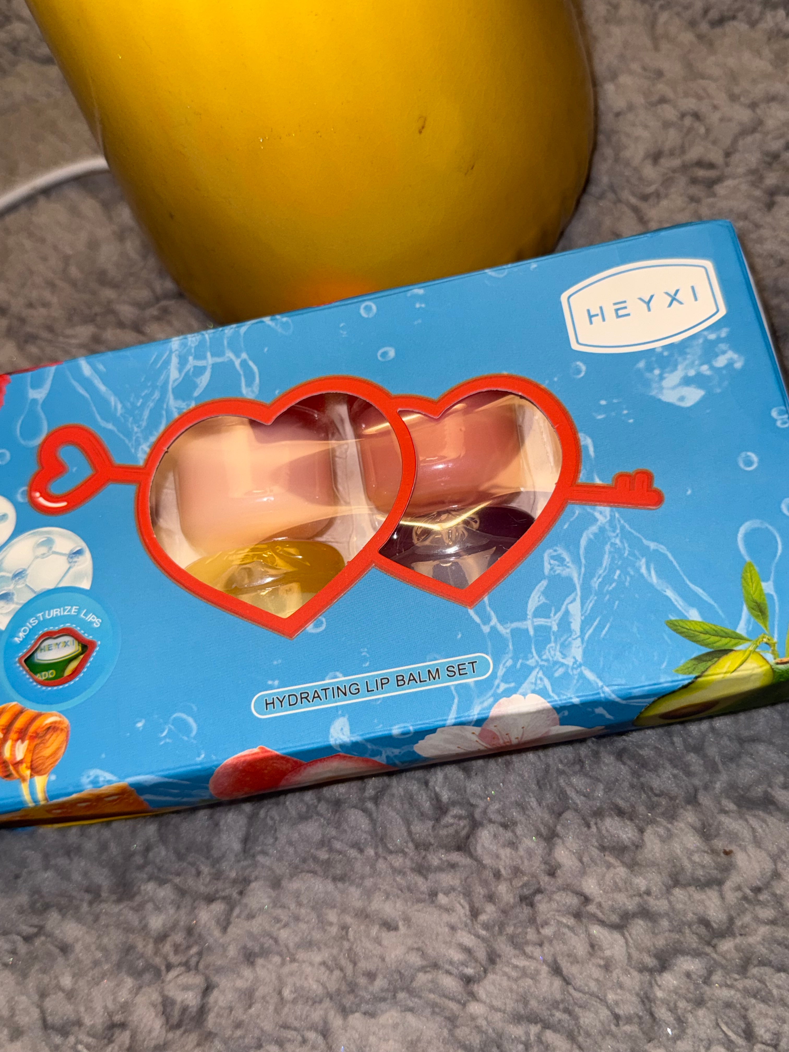 HEYXI Hydrating Lip Balm Set – 8 Moisturizing Lip Balms (7g Each)
