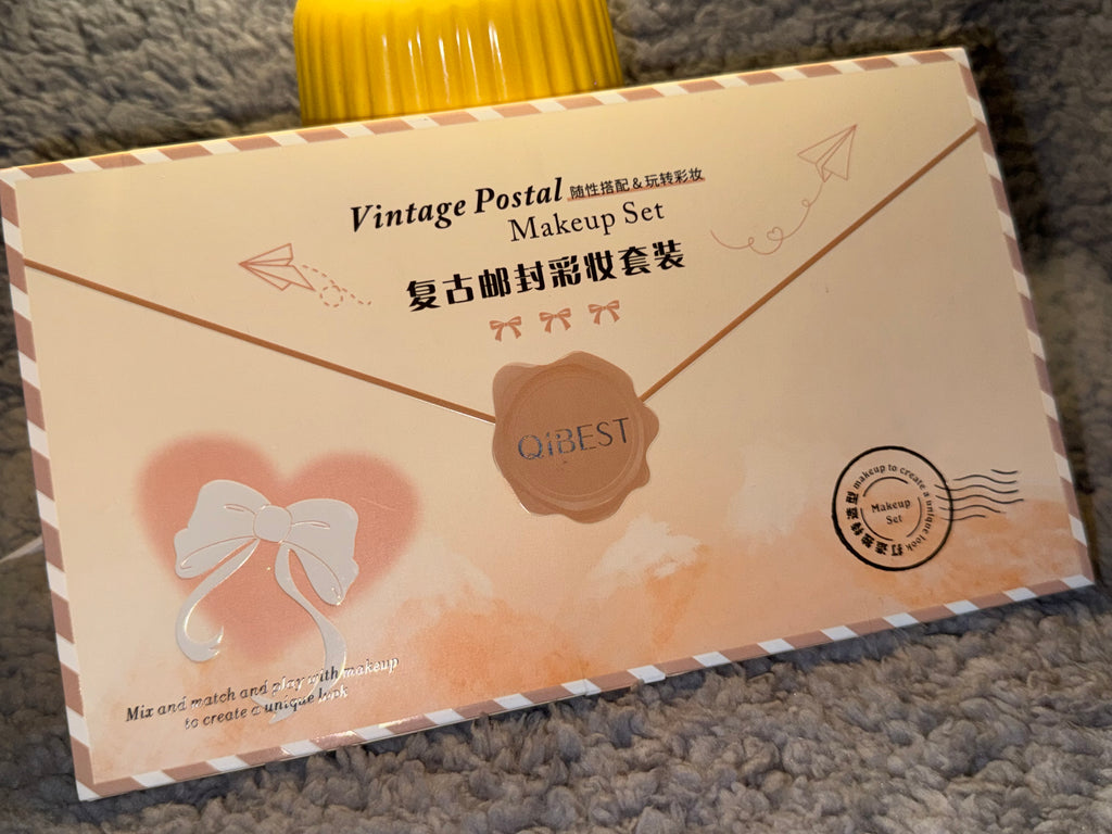 Vintage Postal Makeup Gift Set with Necklace – QiBest