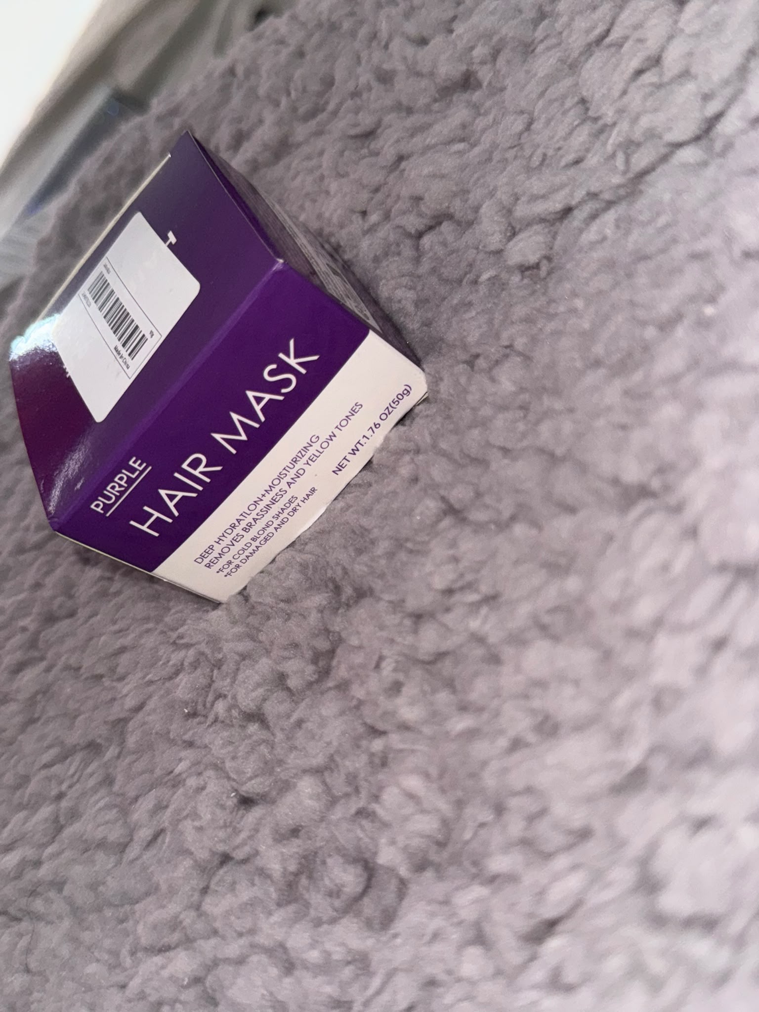 Purple Hair Mask 50g – Deep Hydration & Brass Tone Neutralizer