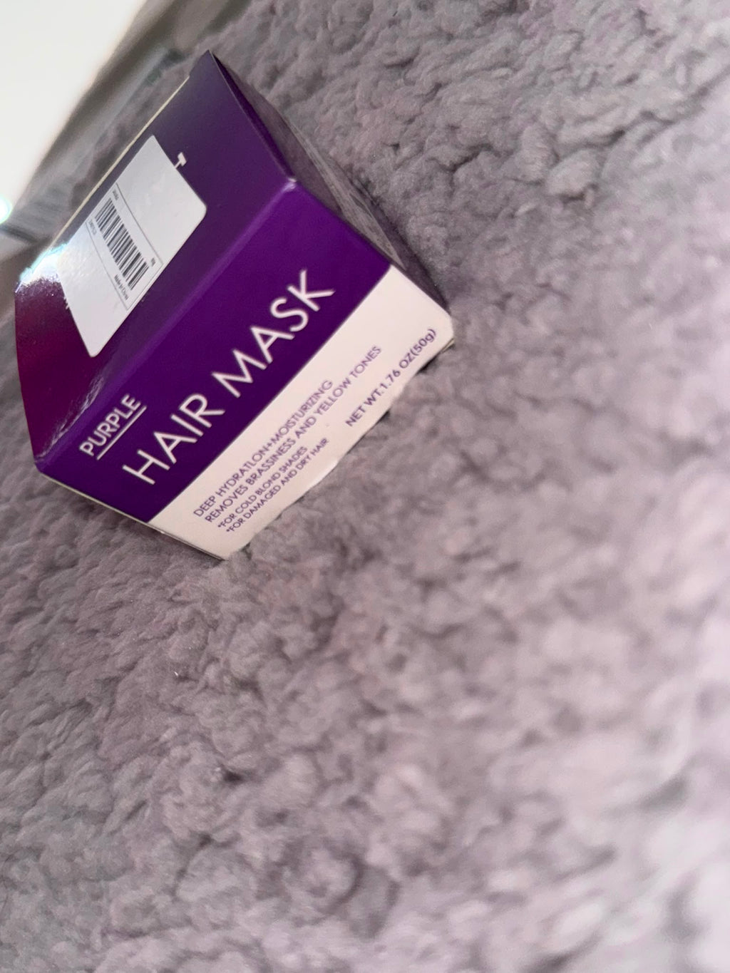 Purple Hair Mask 50g – Deep Hydration & Brass Tone Neutralizer