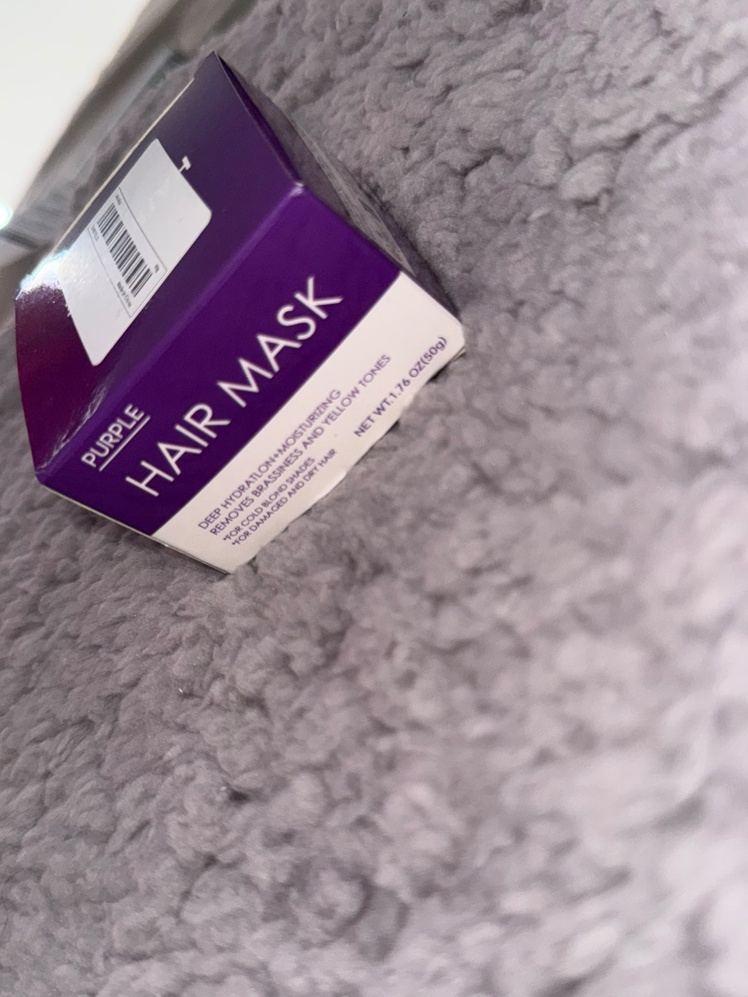 Purple Hair Mask 50g – Deep Hydration & Brass Tone Neutralizer