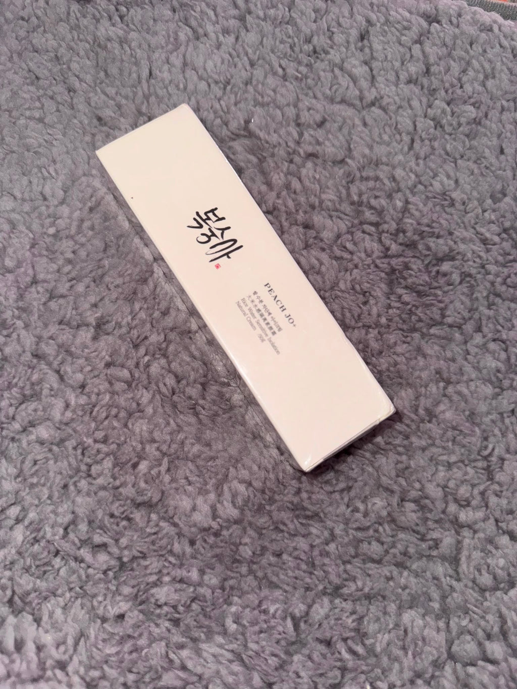 PEACH JO+ Rice Water Sensitive Isolation Natural Cream 50g