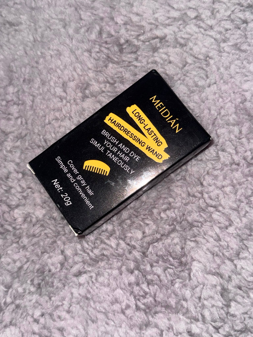 MEIDIAN Long-Lasting Hairdressing Wand – Instant Gray Hair Cover Stick (20g)