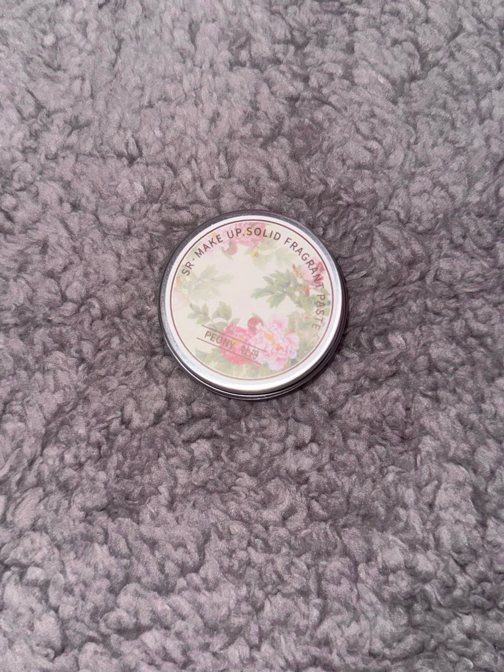 Peony Solid Fragrance Paste – Portable Floral Solid Perfume Balm