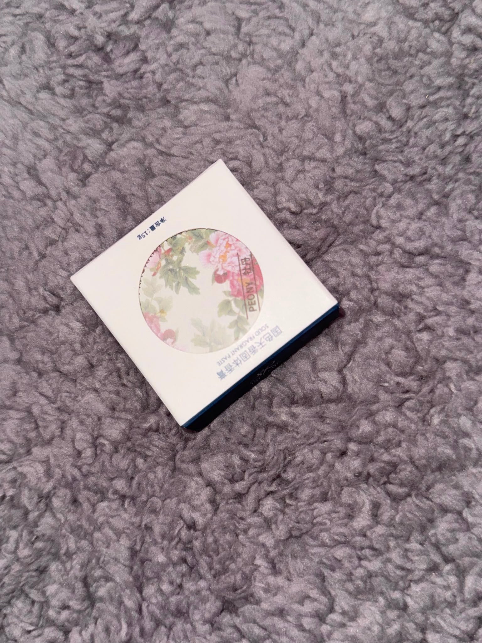Peony Solid Fragrance Paste – Portable Floral Solid Perfume Balm