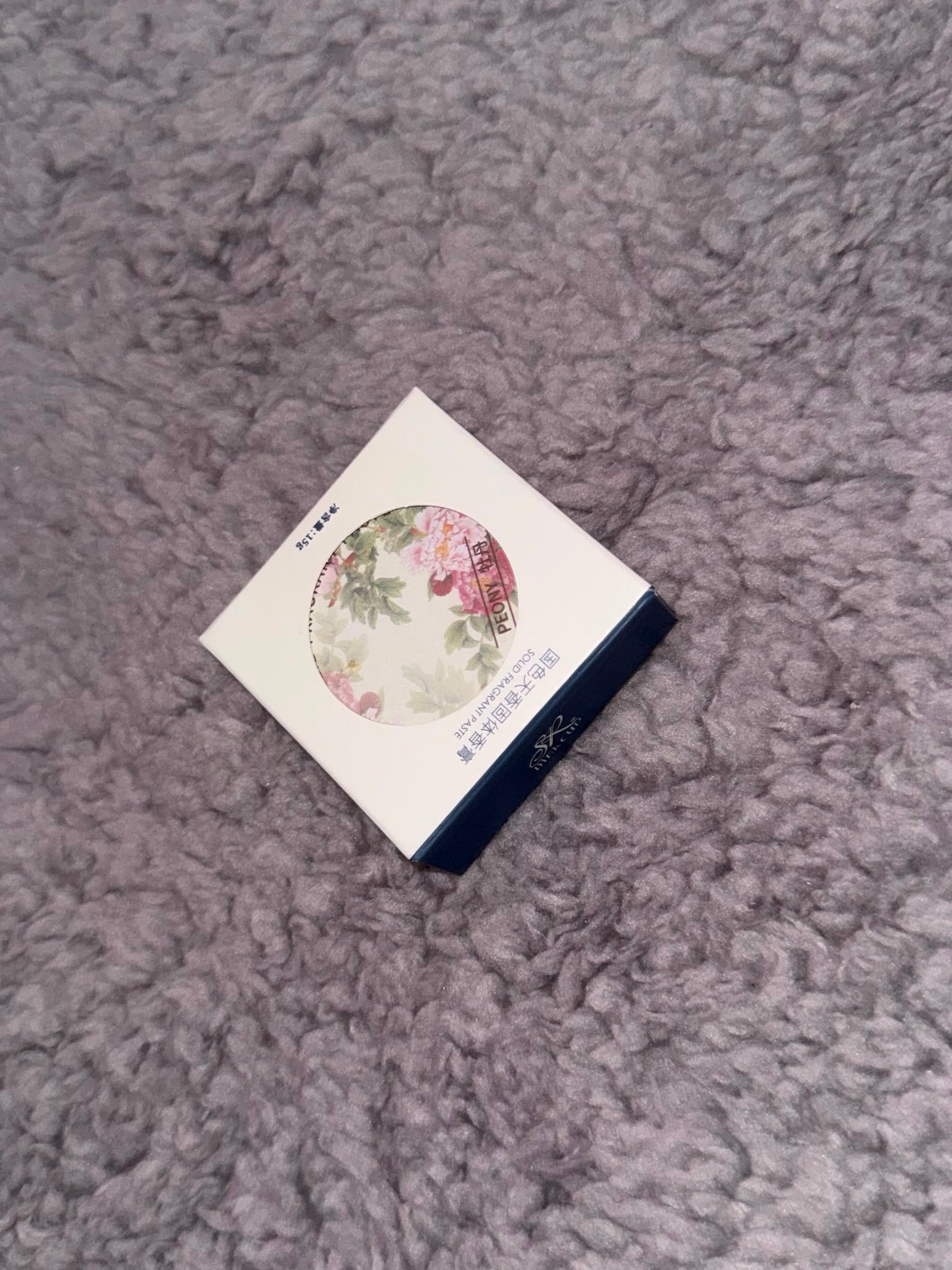Peony Solid Fragrance Paste – Portable Floral Solid Perfume Balm