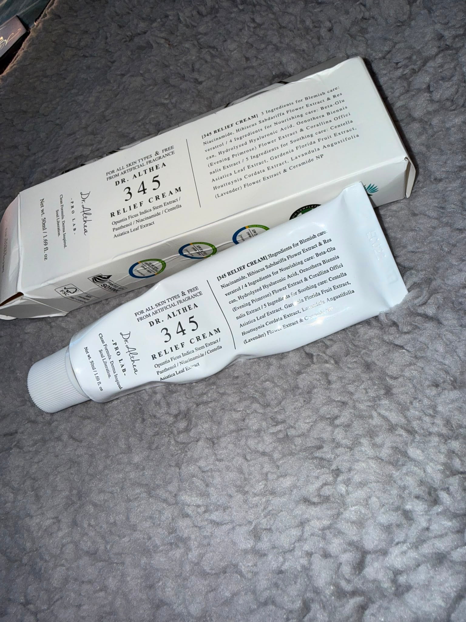 Dr. Althea 345 Relief Cream – Soothing & Hydrating Face Moisturiser (50ml)