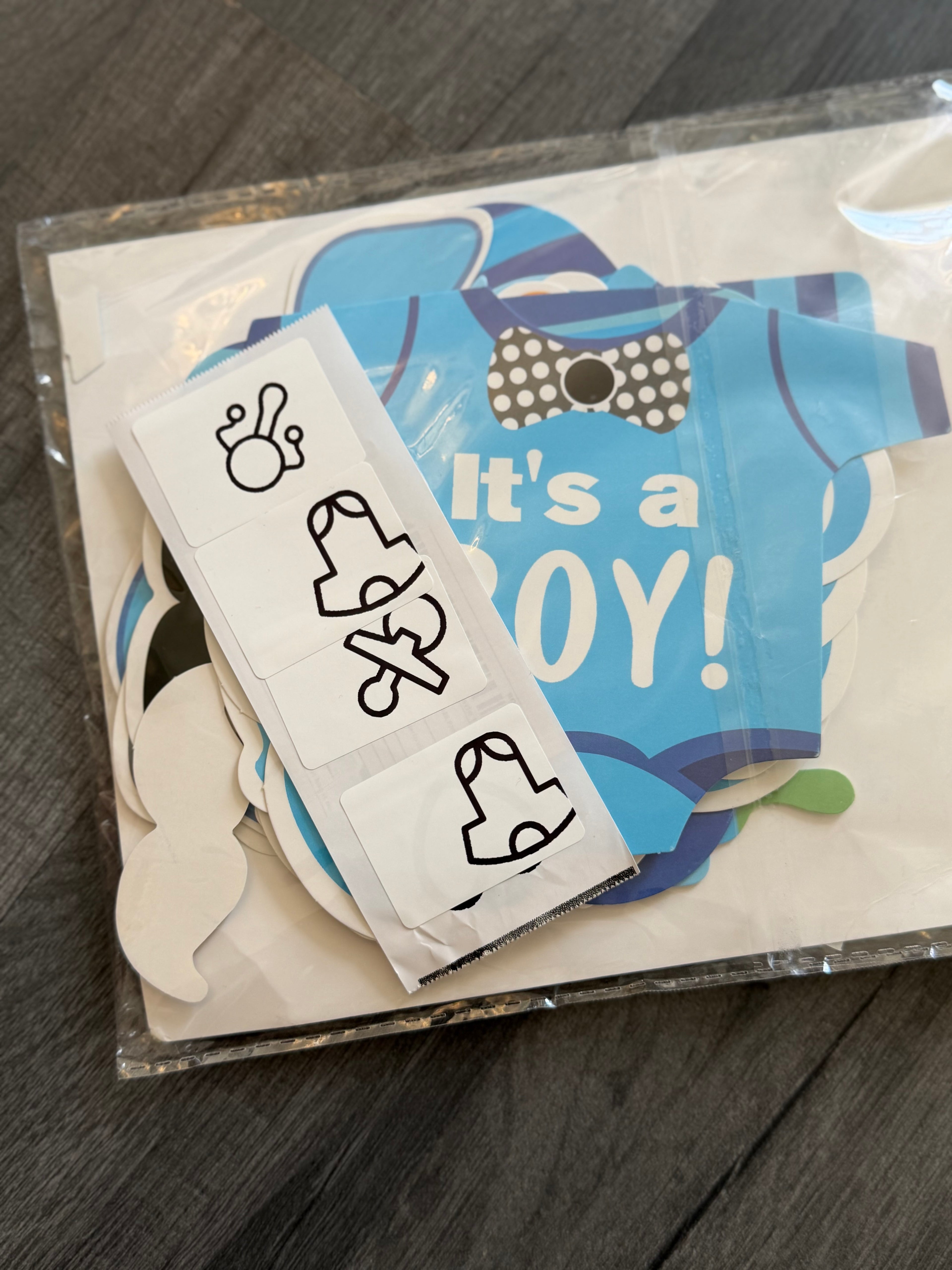It’s a Boy Baby Shower Decoration Kit – Blue Hanging Party Banner