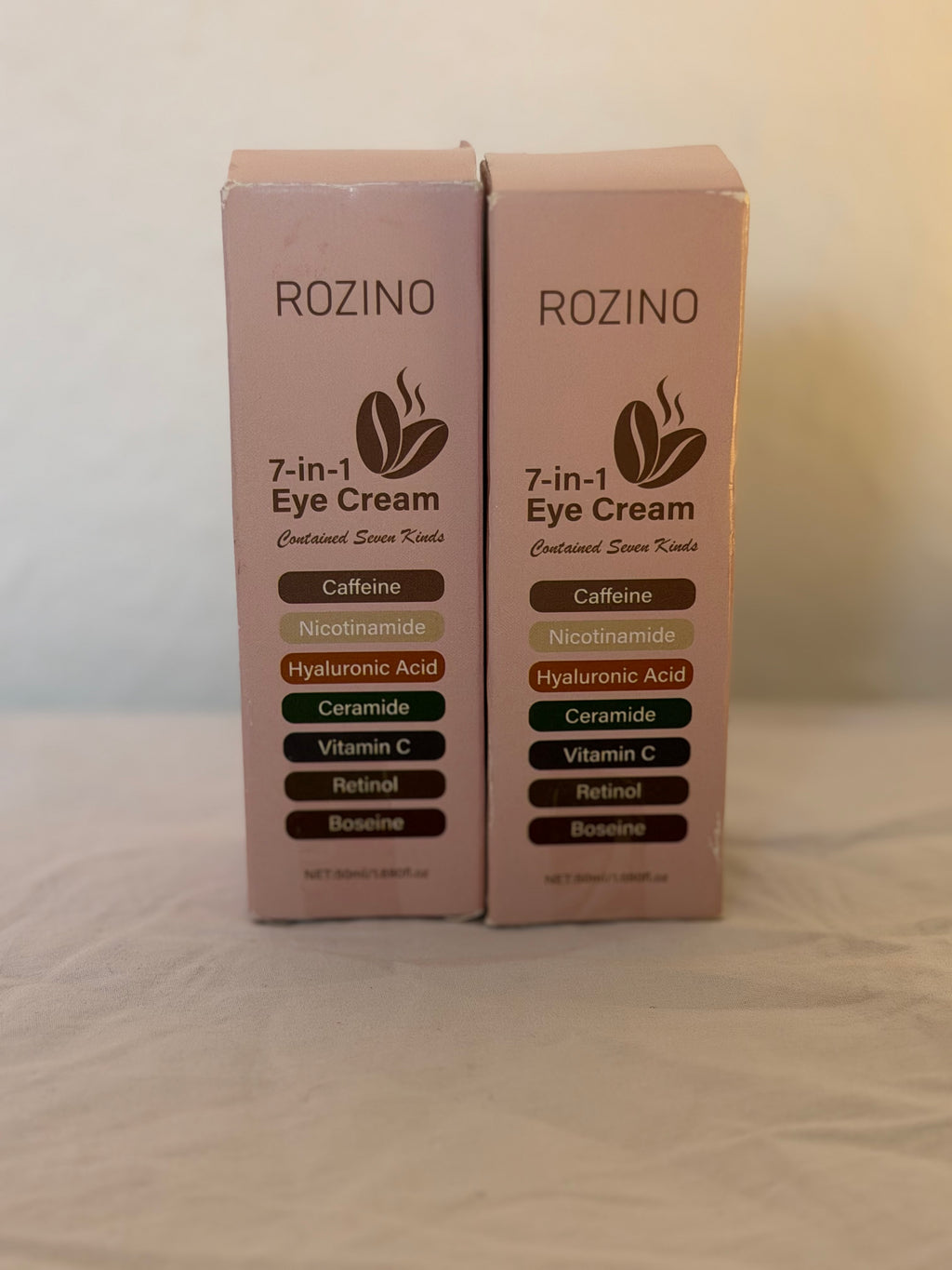 ROZINO 7-in-1 Eye Cream – Caffeine & Retinol Eye Cream (30ml)