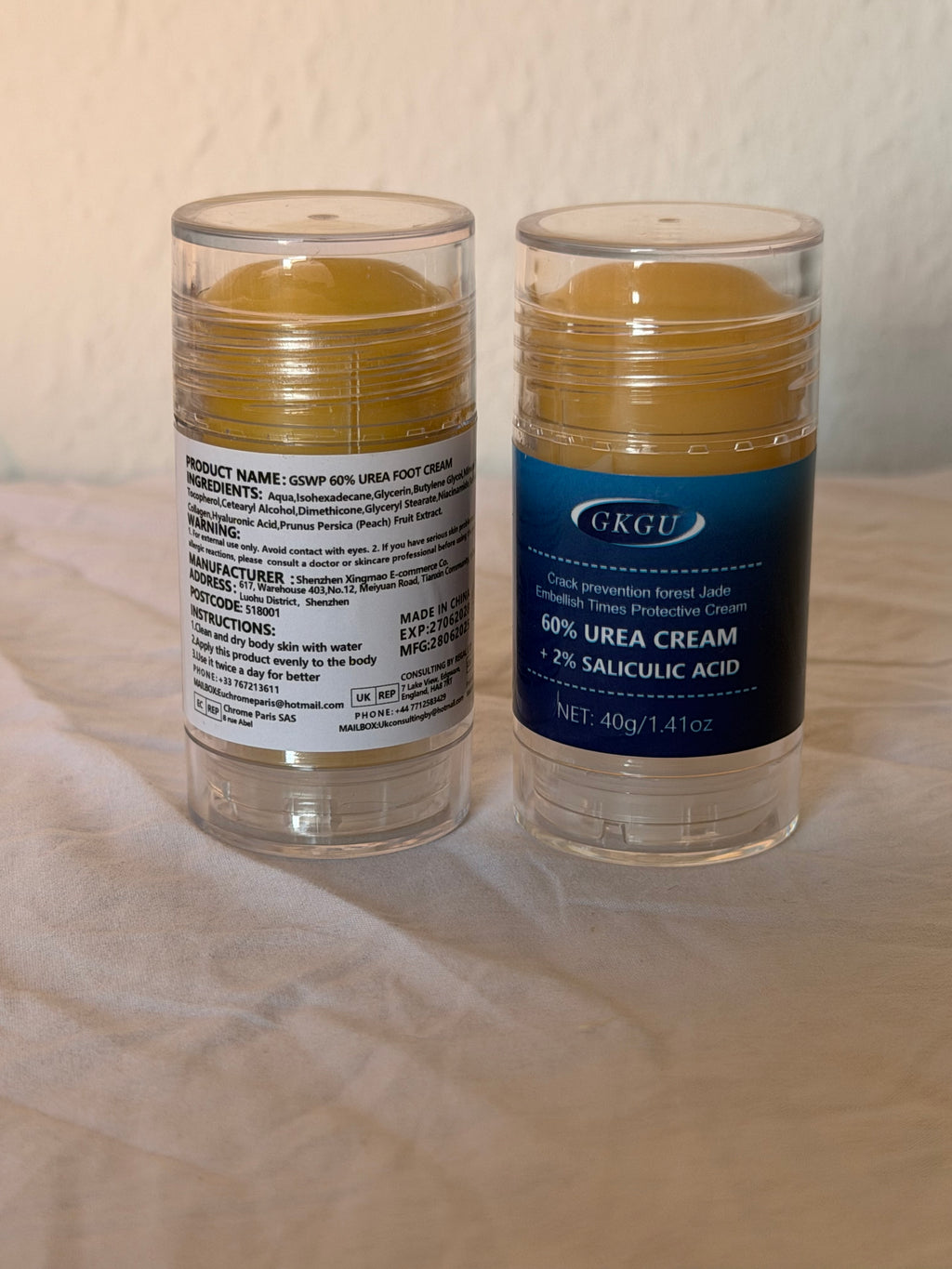 GSWP 60% Urea Foot Cream with 2% Salicylic Acid – Intensive Dry Skin & Heel Care 40g