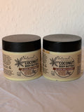 Natural Advanced Coconut Body Butter with Cocoa, Shea & Vitamin E – Deep Moisturising Body Cream 70g
