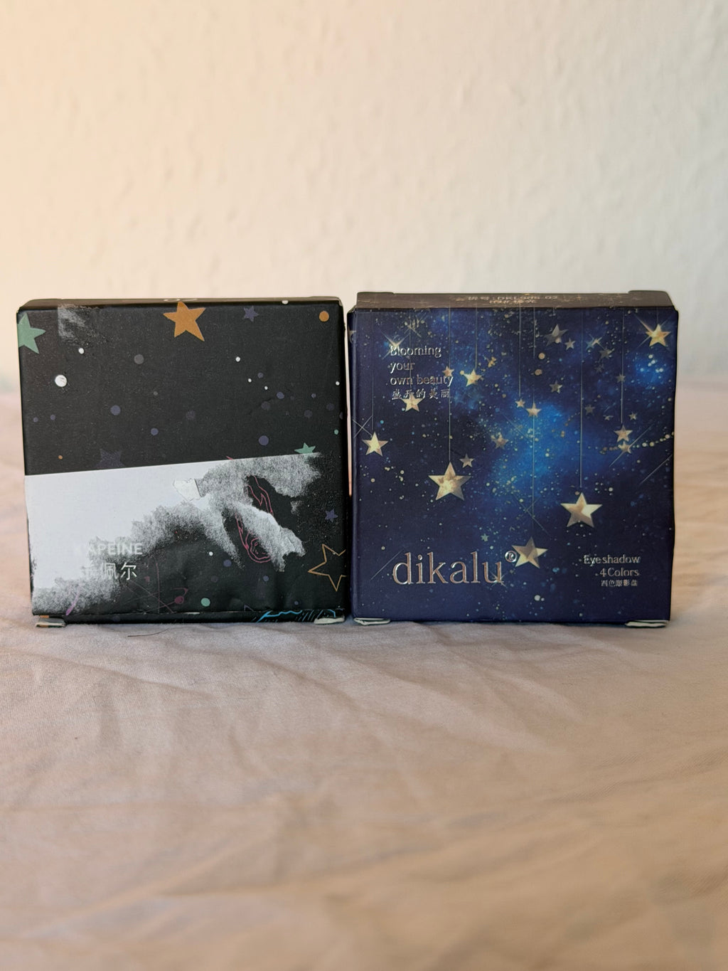 DIKALU 4-Color Eyeshadow Palette – Aurora Shimmer Eye Makeup